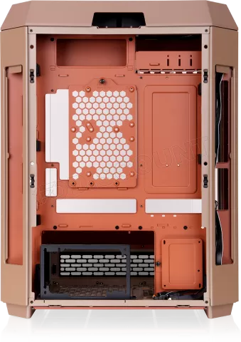 Photo de Boitier Moyen Tour ATX Thermaltake The Tower 600 avec panneaux vitrés (Marron)