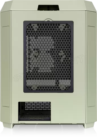 Photo de Boitier Moyen Tour ATX Thermaltake The Tower 600 avec panneaux vitrés (Vert)