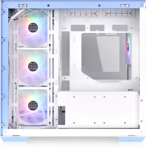 Photo de Boitier Moyen Tour ATX Thermaltake View 380 TG RGB avec panneaux vitrés (Bleu)