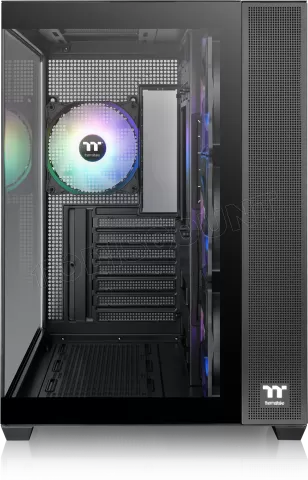 Photo de Boitier Moyen Tour ATX Thermaltake View 380 TG RGB avec panneaux vitrés (Noir)