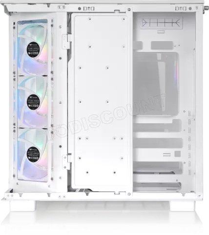 Photo de Boitier Moyen Tour ATX Thermaltake View 380 XL TG RGB avec panneaux vitrés (Blanc)