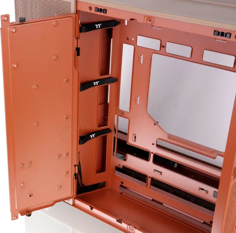 Photo de Boitier Moyen Tour ATX Thermaltake View 380 XL TG RGB avec panneaux vitrés (Rouge)