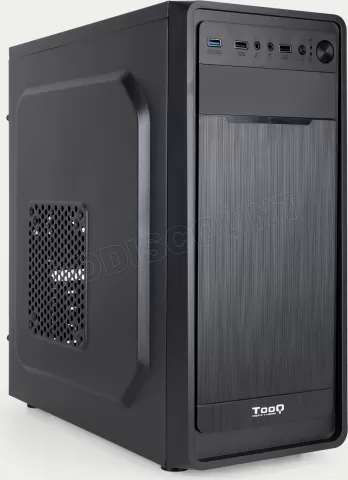 Photo de Boitier Moyen Tour ATX TooQ Prisma Ultra avec alimentation 500W (Noir)