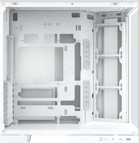 Photo de Boitier Moyen Tour ATX Xigmatek Aqua 7 RGB avec panneaux vitrés (Blanc)