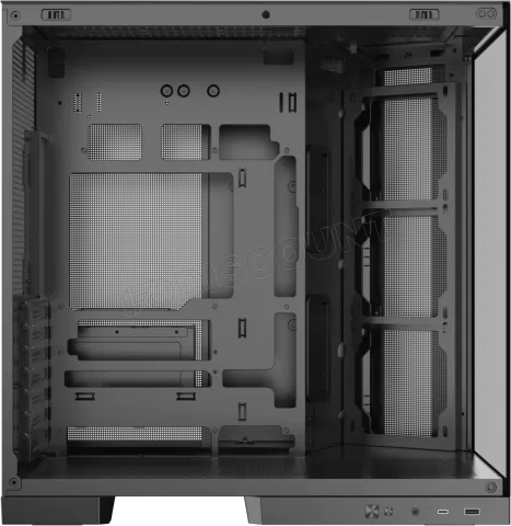 Photo de Boitier Moyen Tour ATX Xigmatek Aqua 7 RGB avec panneaux vitrés (Noir)