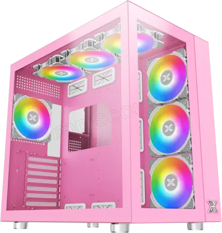 XIGMATEK BOITIER PC Aquarius Plus - Moyen Tour - RGB - Noir