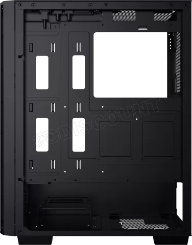 Photo de Boitier Moyen Tour ATX Xigmatek Elite 1 RGB avec panneaux vitrés (Noir)