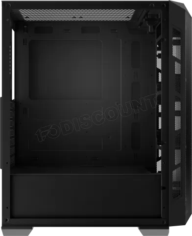 Photo de Boitier Moyen Tour ATX Xigmatek Trident RGB avec panneau vitré (Noir)
