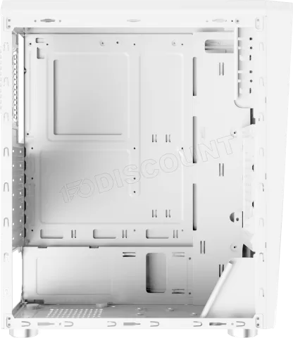Photo de Boitier Moyen Tour ATX Xigmatek Vortex RGB avec panneau vitré (Blanc)
