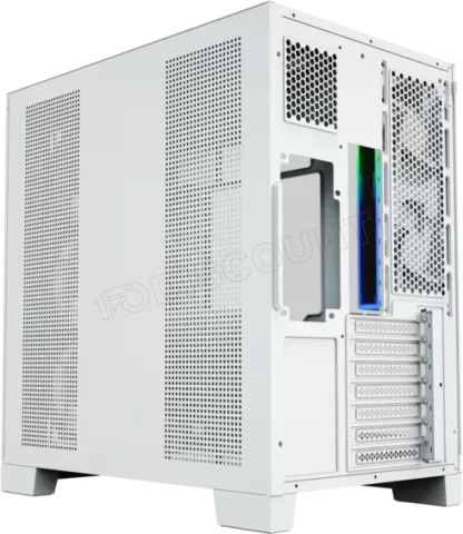 Photo de Boitier Moyen Tour ATX XYZ Neutron X RGB avec panneaux vitrés (Blanc)