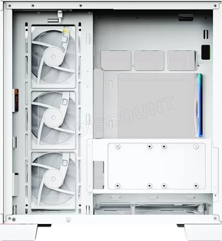Photo de Boitier Moyen Tour ATX XYZ Neutron X RGB avec panneaux vitrés (Blanc)