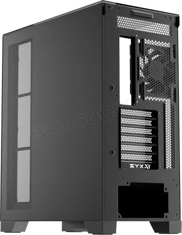 Photo de Boitier Moyen Tour ATX XYZ Trifecta RGB avec panneaux vitrés (Noir)