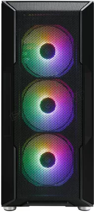 Photo de Boitier Moyen Tour ATX Zalman I3 Neo RGB avec panneau vitré (Noir)