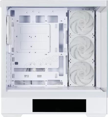 Photo de Boitier Moyen Tour ATX Zalman P40 DS RGB avec panneaux vitrés (Blanc)