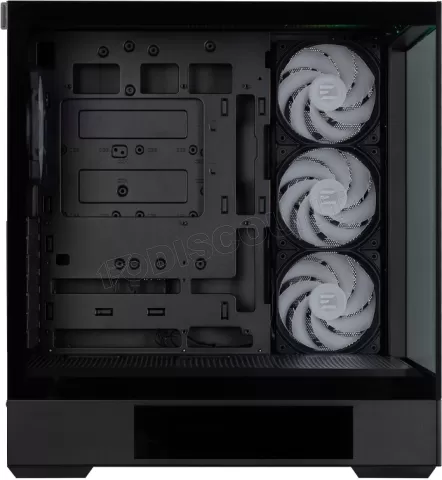 Photo de Boitier Moyen Tour ATX Zalman P40 DS RGB avec panneaux vitrés (Noir)