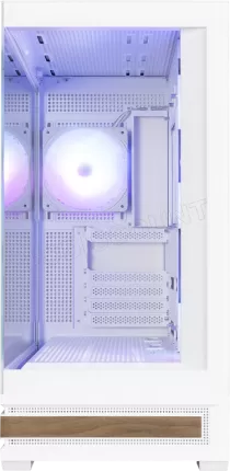 Photo de Boitier Moyen Tour ATX Zalman P40 Namu RGB avec panneaux vitrés (Blanc)