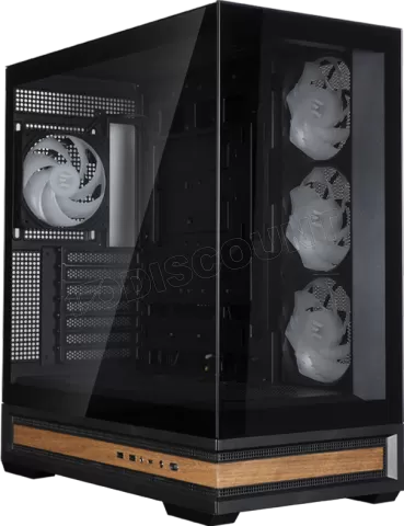 Photo de Boitier Moyen Tour ATX Zalman P40 Namu RGB avec panneaux vitrés (Noir)
