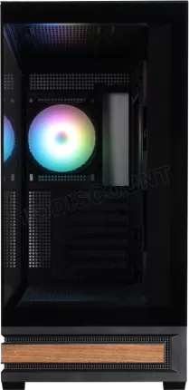 Photo de Boitier Moyen Tour ATX Zalman P40 Namu RGB avec panneaux vitrés (Noir)