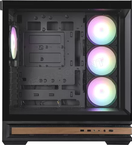 Photo de Boitier Moyen Tour ATX Zalman P40 Namu RGB avec panneaux vitrés (Noir)