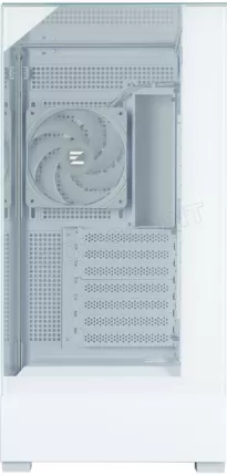 Photo de Boitier Moyen Tour ATX Zalman P40 Prism RGB avec panneaux vitrés (Blanc)