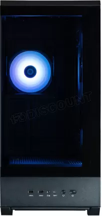 Photo de Boitier Moyen Tour ATX Zalman P50 DS RGB avec panneaux vitrés (Noir)