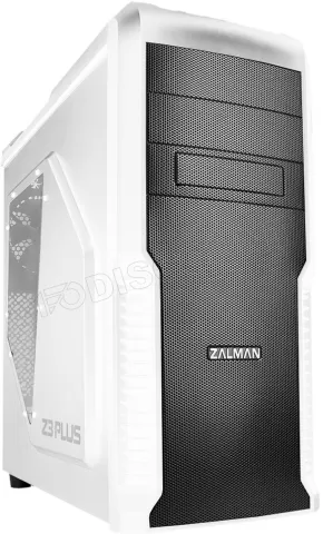 Photo de Boitier Moyen Tour ATX Zalman Z3 Plus White (Blanc)