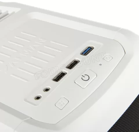 Photo de Boitier Moyen Tour ATX Zalman Z3 Plus White (Blanc)