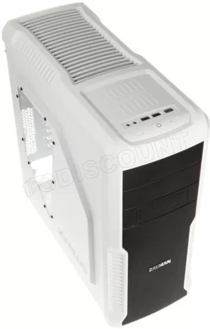 Photo de Boitier Moyen Tour ATX Zalman Z3 Plus White (Blanc)