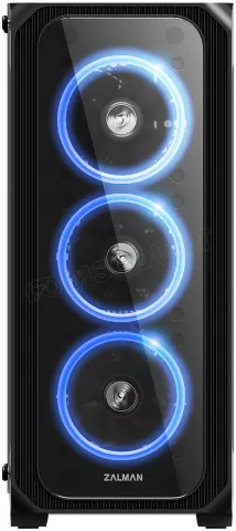 Photo de Boitier Moyen Tour ATX Zalman Z7 Neo RGB avec panneau vitré (Noir)