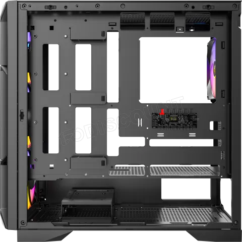 Photo de Boitier Moyen Tour E-ATX Antec AX1000 RGB avec panneau vitré (Noir)