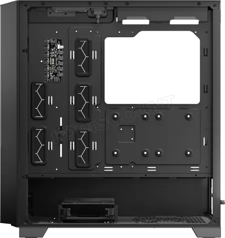 Photo de Boitier Moyen Tour E-ATX Antec Performance One P20C RGB avec panneau vitré (Noir)