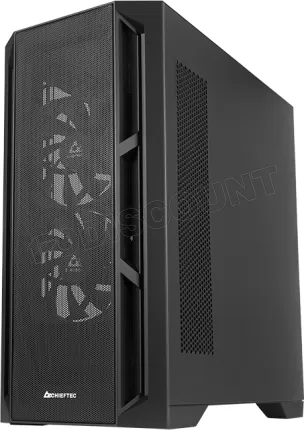 Photo de Boitier Moyen Tour E-ATX Chieftec Apex Air avec panneau vitré (Noir)