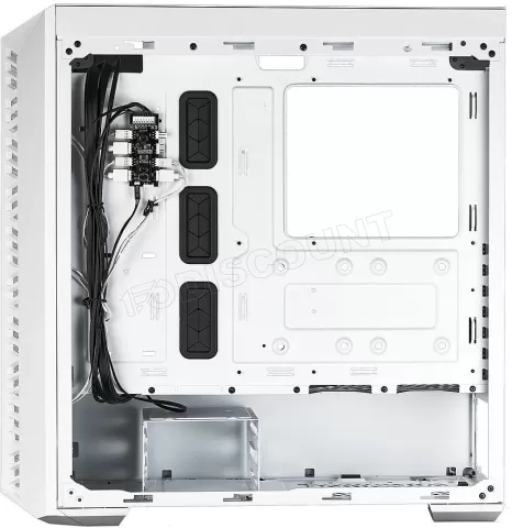 Photo de Boitier Moyen Tour E-ATX Cooler Master MasterBox MB520 Mesh RGB avec panneau vitré (Blanc)
