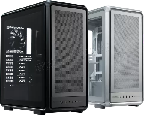 Photo de Boitier Moyen Tour E-ATX Cooler Master MasterFrame 500 Mesh avec panneau vitré (Argent)