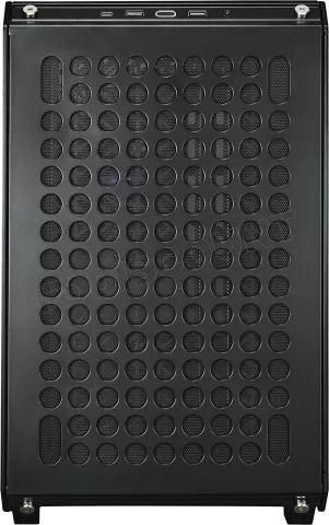 Photo de Boitier Moyen Tour E-ATX Cooler Master Qube 500 Flatpack avec panneau vitré (Noir)