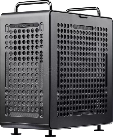 Photo de Boitier Moyen Tour E-ATX Cooler Master Qube 540 avec panneau vitré (Gris)