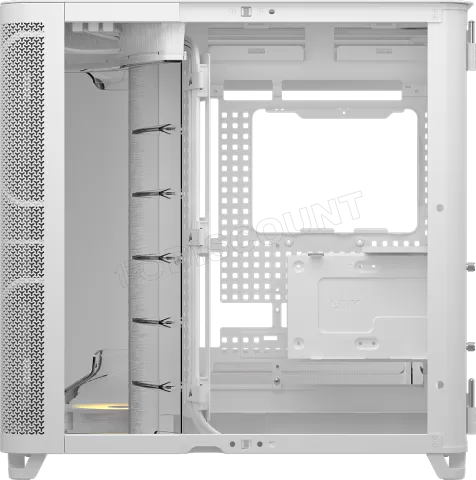Photo de Boitier Moyen Tour E-ATX Corsair Air 5400 RS-R RGB avec panneaux vitrés (Blanc)
