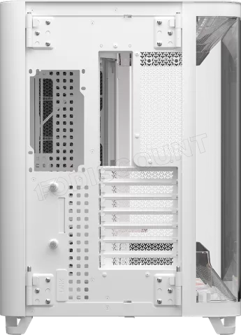 Photo de Boitier Moyen Tour E-ATX Corsair Air 5400 RS-R RGB avec panneaux vitrés (Blanc)