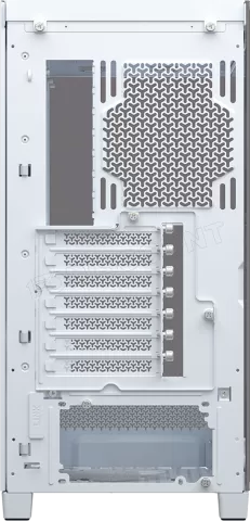 Photo de Boitier Moyen Tour E-ATX Corsair Frame 4500X LX-R iCue Link Panoramic RGB avec panneaux vitrés (Blanc)
