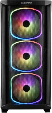 Photo de Boitier Moyen Tour E-ATX Enermax StarryKnight SK30 RGB avec panneaux vitrés (Noir)