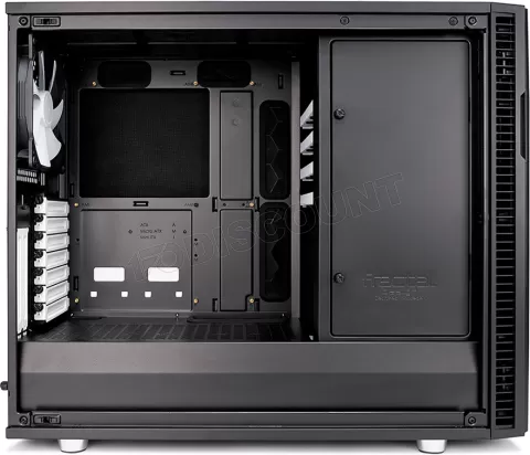 Photo de Boitier Moyen Tour E-ATX Fractal Design Define R6 avec panneau vitré (Noir)