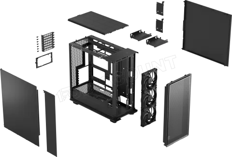 Photo de Boitier Moyen Tour E-ATX Fractal Design Epoch XL (Noir)