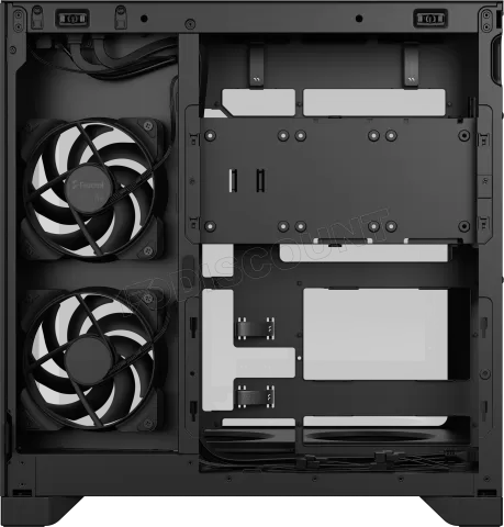Photo de Boitier Moyen Tour E-ATX Fractal Design Pop 2 Vision avec panneaux vitrés (Noir)