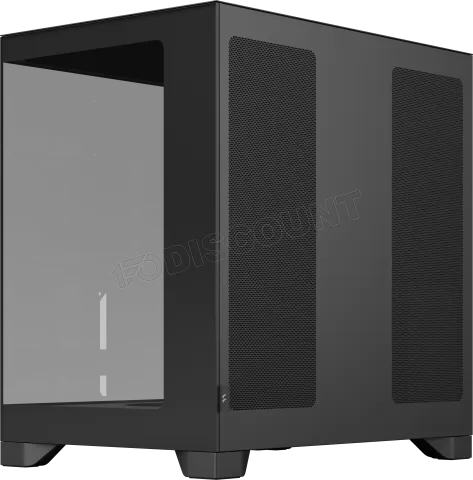 Photo de Boitier Moyen Tour E-ATX Fractal Design Pop 2 Vision RGB avec panneaux vitrés (Noir)