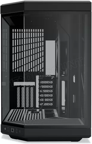 Photo de Boitier Moyen Tour E-ATX Hyte Y70 avec panneaux vitrés (Noir)