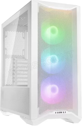 Photo de Boitier Moyen Tour E-ATX Lian-Li Lancool II Mesh C RGB avec panneaux vitrés (Blanc)