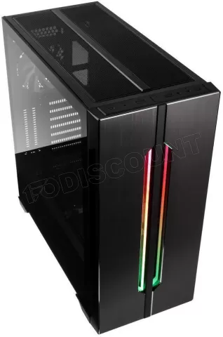 Photo de Boitier Moyen Tour E-ATX Lian-Li Lancool One Digital RGB avec panneau vitré (Noir)