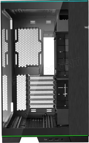 Photo de Boitier Moyen Tour E-ATX Lian-Li O11 Dynamic Evo RGB avec panneaux vitrés (Noir)