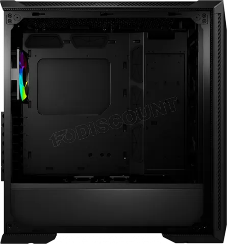Photo de Boitier Moyen Tour E-ATX MSI MPG Gungnir 100 RGB avec panneaux vitrés (Noir)