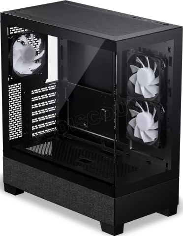 Photo de Boitier Moyen Tour E-ATX Phanteks XT View Matrix RGB avec panneaux vitrés (Noir)